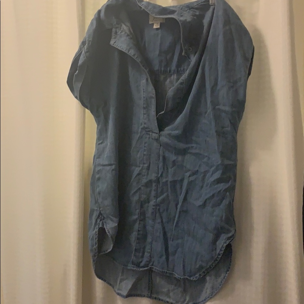 J-Crew Chambray top